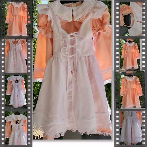 Anne of Green Gables Edwardian Pinafore Dress NEW